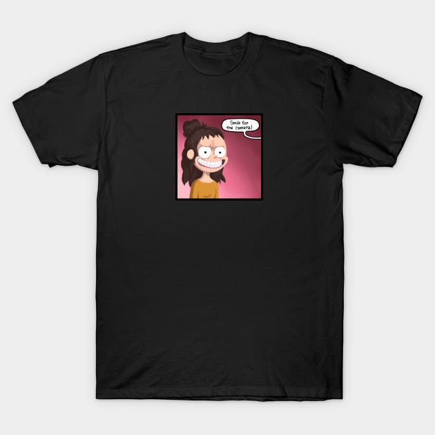 Smile! T-Shirt by Blanche Draw